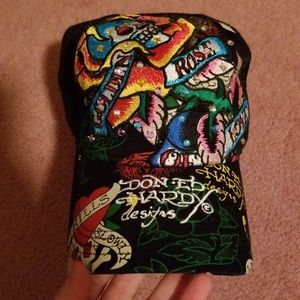Authentic Ed Hardy Trucker Hat
